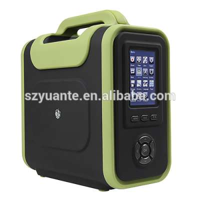 Portable Multi gas analyzer, measure 1 to 18 gases at the same time, color display, with data logging